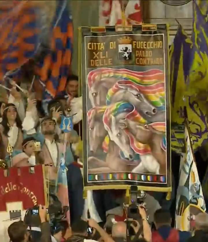 Palio di Fucecchio: Oggi 17/05 presentato il Drappo del Palio del&nbsp;22/05