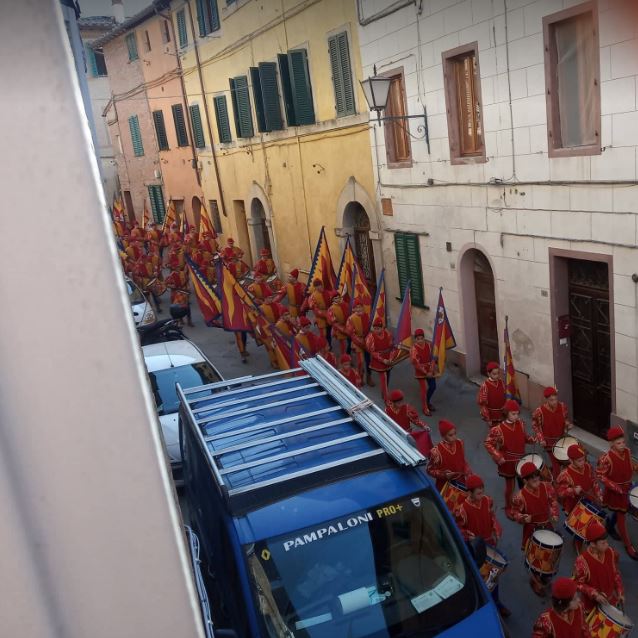 Siena, Contrada della Chiocciola: Oggi 12/06 Giro del Territorio Extra&nbsp;Moenia