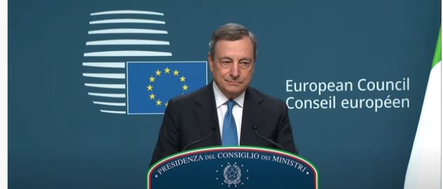 Italia: Il Presidente Draghi a Bruxelles il 23 e 24&nbsp;giugno