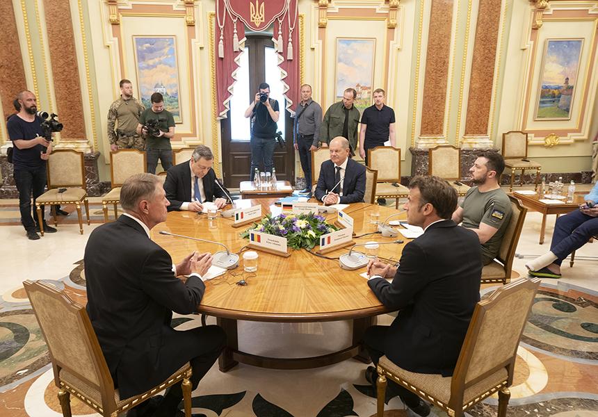 Italia: Il Presidente Draghi a&nbsp;Kiev