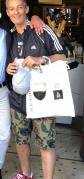 Siena: Fiorello a spasso per le vie della&nbsp;città