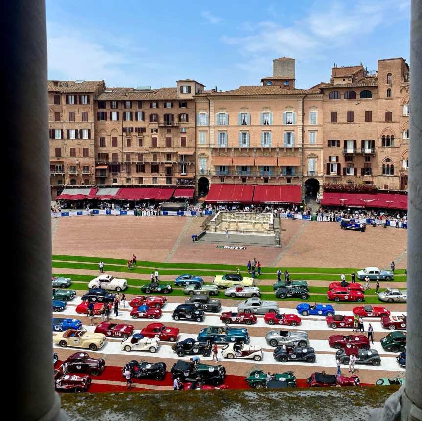 Siena: Mille Miglia, il 14 giugno passaggio in piazza del&nbsp;Campo