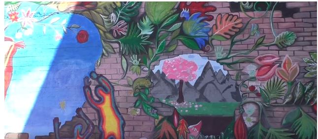 Siena: Il mondo ideale dei ragazzi in un&nbsp;murale