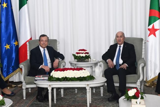 Italia: Il Presidente Draghi in&nbsp;Algeria