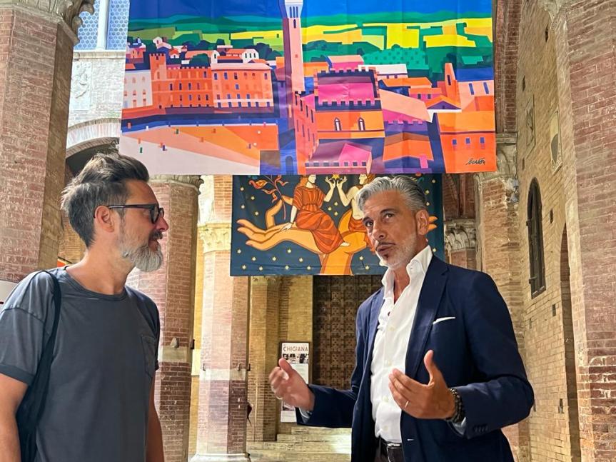 Siena, Torna nel Cortile del Podestà di Palazzo Pubblico “Europa. L’illustrazione italiana racconta l’Europa dei&nbsp;popoli”