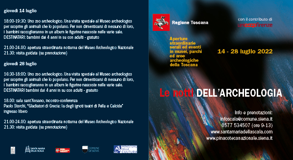 Siena: Nel cuore antico della città tornano “Le notti dell’Archeologia”