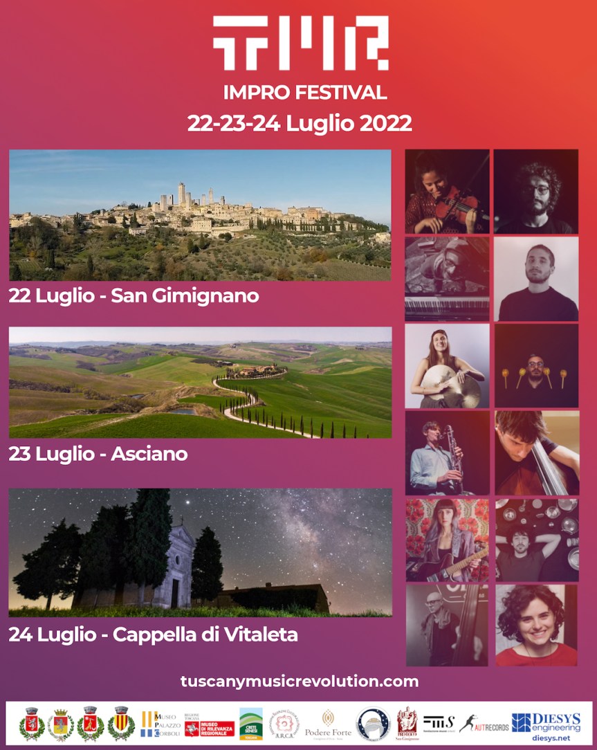 Provincia di Siena: TMR Impro Festival porta la musica e l’improvvisazione nelle terre di&nbsp;Siena