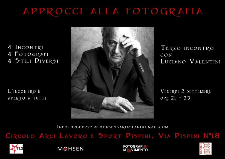 Siena: Per “Approcci alla fotografia” incontro con Luciano&nbsp;Valentini