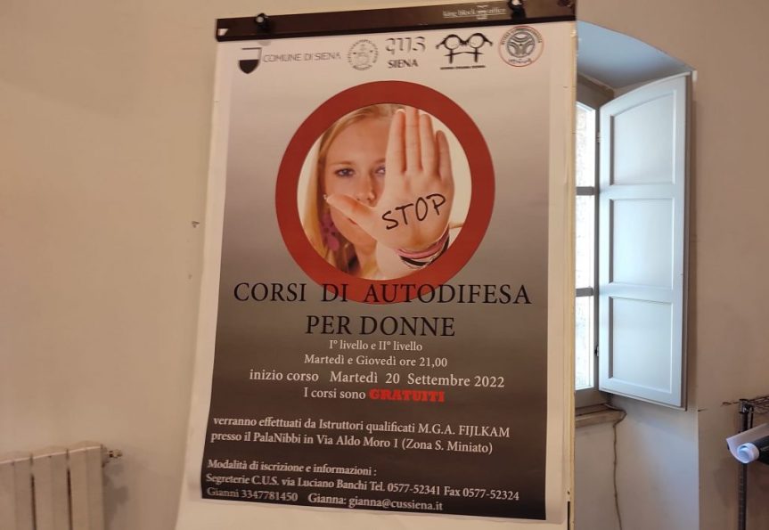 Siena: Corsi gratuiti di autodifesa per ragazze e&nbsp;donne