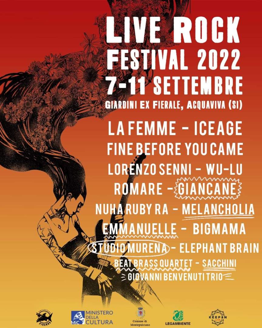 Provincia di Siena: Ad Acquaviva torna il Live Rock Festival&nbsp;2022