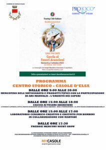 Provincia di Siena: Caccia ai tesori arancioni a Casole&nbsp;d’Elsa