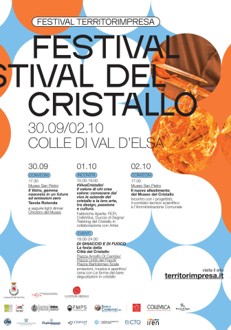 Provincia di Siena: A Colle Val d’Elsa dal 30/09 al 02/10 Festival del&nbsp;Cristallo