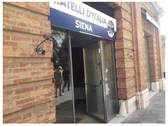 Siena: Parcheggio Mps a disposizione dei cittadini, il plauso di Fdi al Comune
