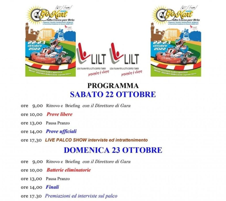 Siena, Due giorni in memoria di Andrea Mari: Al via “Alla Lizza per&nbsp;Brio”