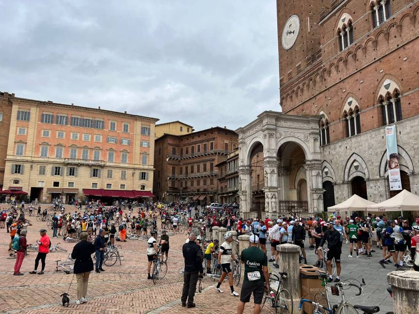 Siena: L’Eroica fa tappa in Piazza del&nbsp;Campo
