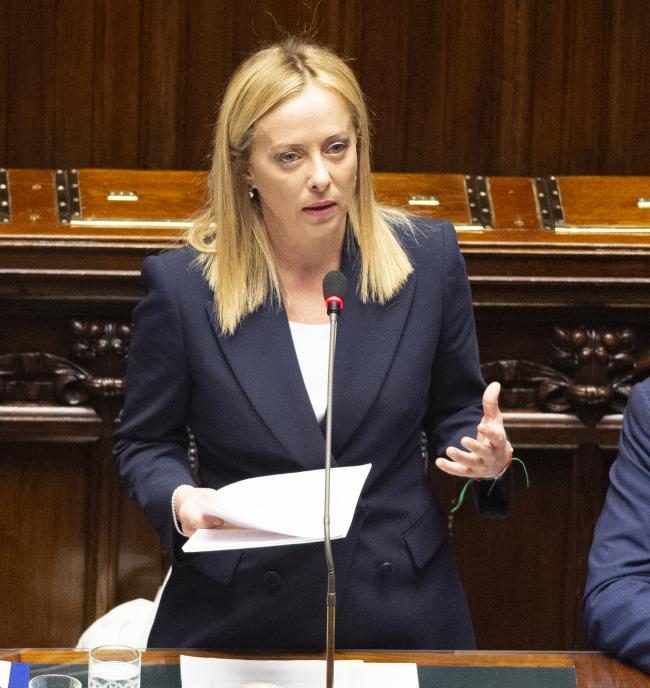 Italia: Il Presidente Meloni in Parlamento per le dichiarazioni&nbsp;programmatiche