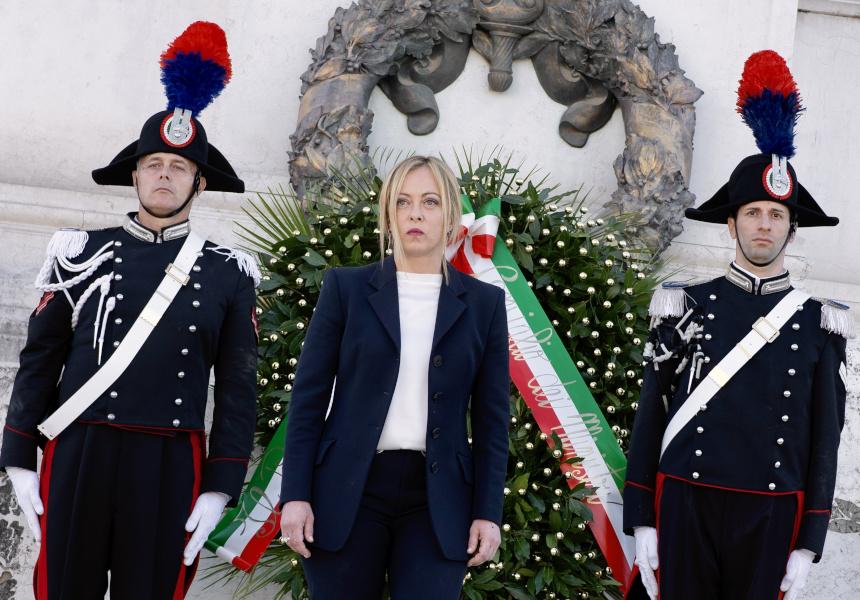 Italia: Il Presidente Meloni all’Altare della&nbsp;Patria