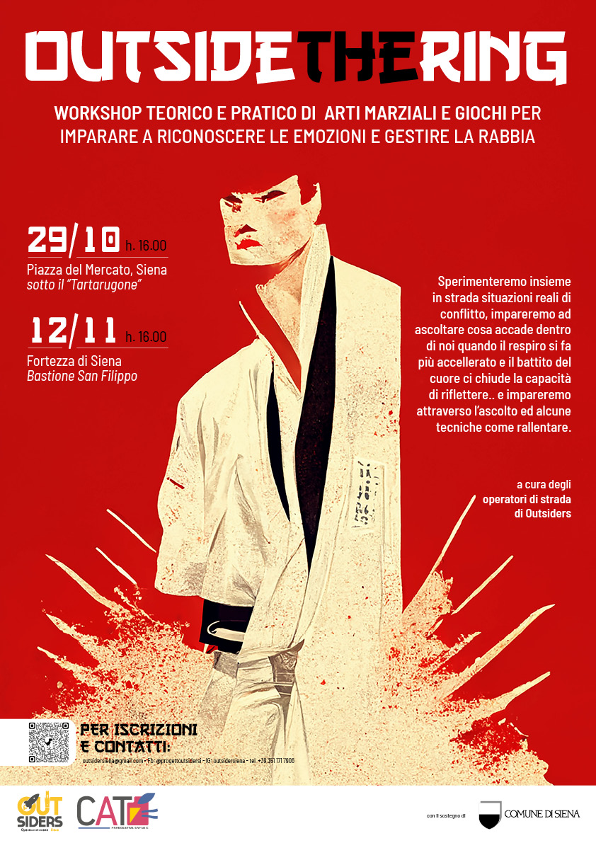 Siena: “OutsideTHEring”, arti marziali contro il disagio&nbsp;giovanile