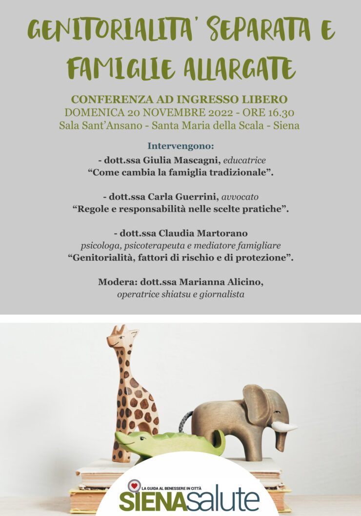 Siena: Al SMS conferenza su genitorialità separata e famiglie&nbsp;allargate