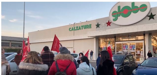 Provincia d iSiena, Colle di Val d’Elsa, presidio dei lavoratori di Globo: Senza risposte al via lo&nbsp;sciopero