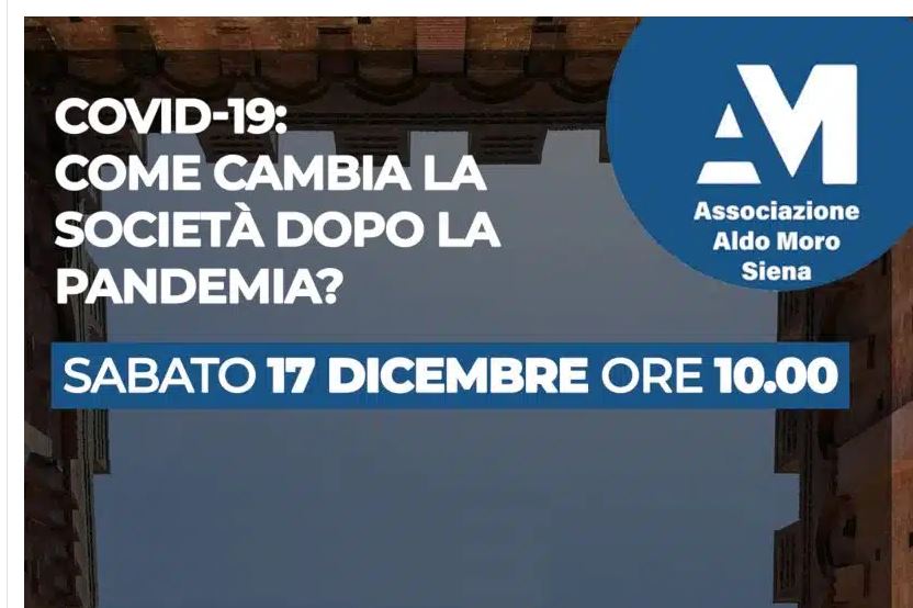 SIena, “Covid-19: Come cambia la società dopo la Pandemia?” Iniziativa con il professor Fagiolini ed il dottor&nbsp;Bellini