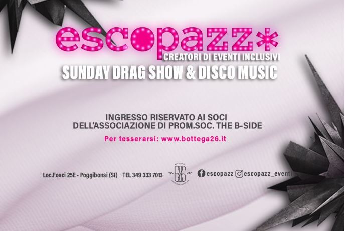 Provincia di Siena, EscoPazz* torna a Bottega26: La domenica inclusiva raccontata da&nbsp;Peperita