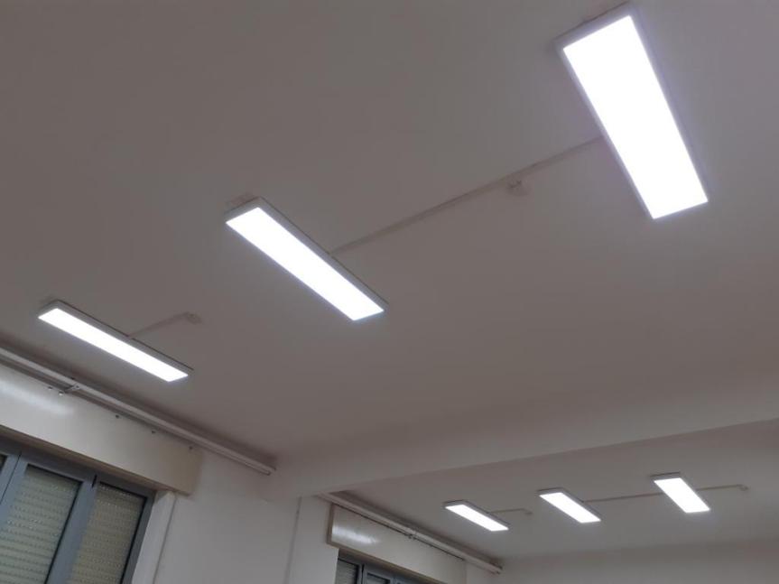 Siena: Risparmio energetico e diminuzione di emissioni Co2 nella scuola media San Bernardino con l’istallazione di nuovi corpi illuminanti a&nbsp;led