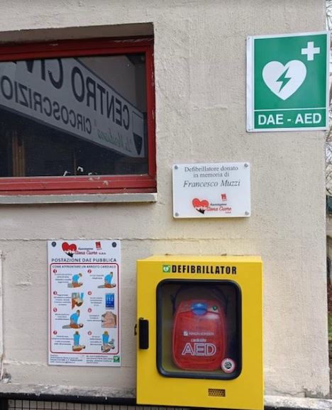 Siena, Siena Cuore: Inaugurata nuova postazione DAE San&nbsp;Miniato