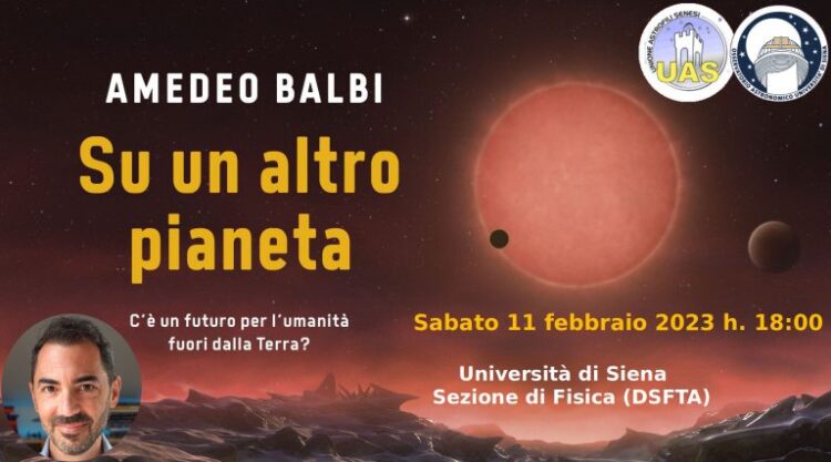 Siena: L’astrofisico Amedeo Balbi ospite degli Astrofili&nbsp;Senesi