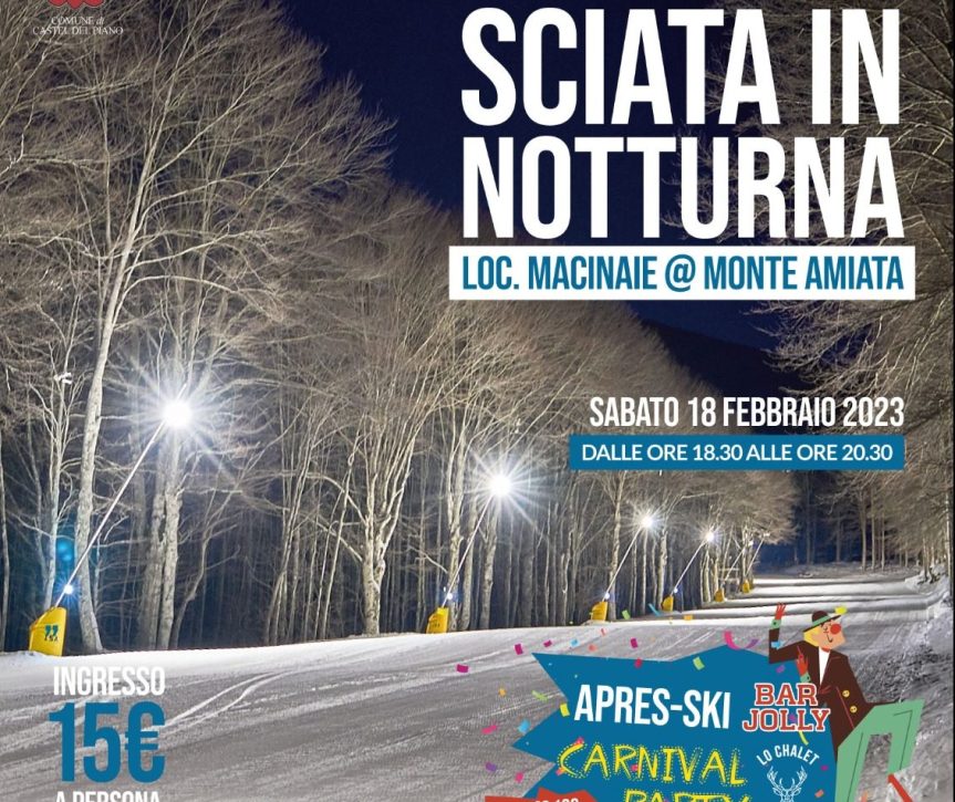 Provincia di Siena: Carnevale sugli sci in notturna sull’Amiata