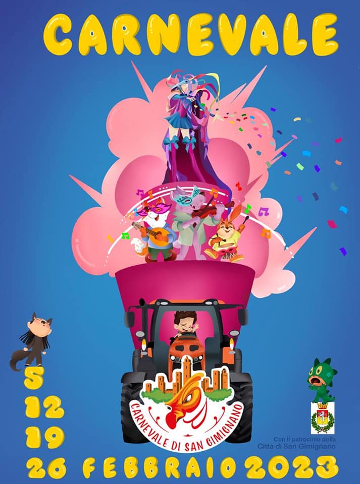 Provincia di Siena: Torna il Carnevale di San&nbsp;Gimignano