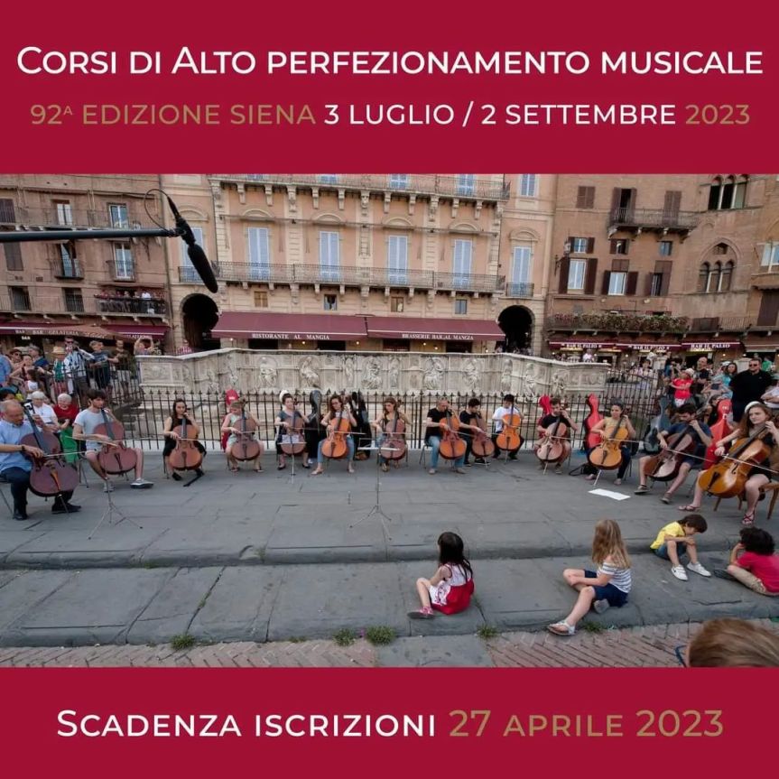 Siena: Aperte le iscrizioni ai corsi estivi dell’Accademia&nbsp;Chigiana