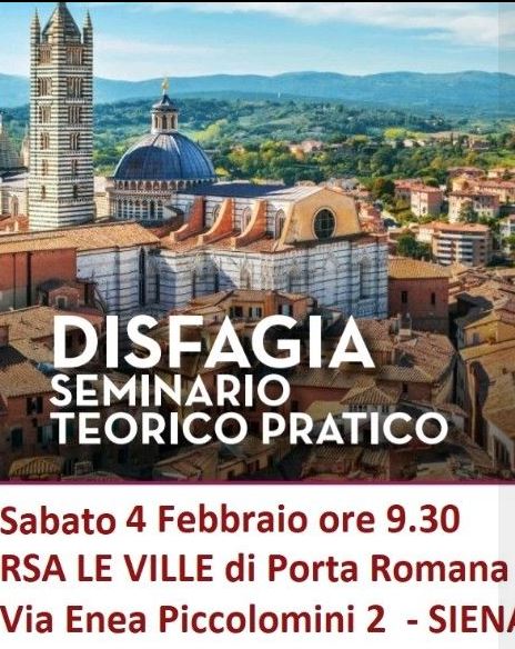 Siena: Si è parlato di alimentazione negli&nbsp;anziani