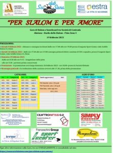Siena: “Per Slalom e Per Amore”, torna la gara sciistica tra Società di&nbsp;Contrada