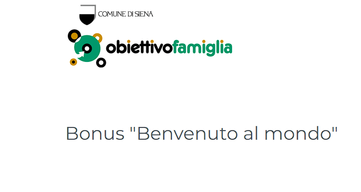 Siena: Confermato anche per il 2023 il bonus “Benvenuto al&nbsp;Mondo”