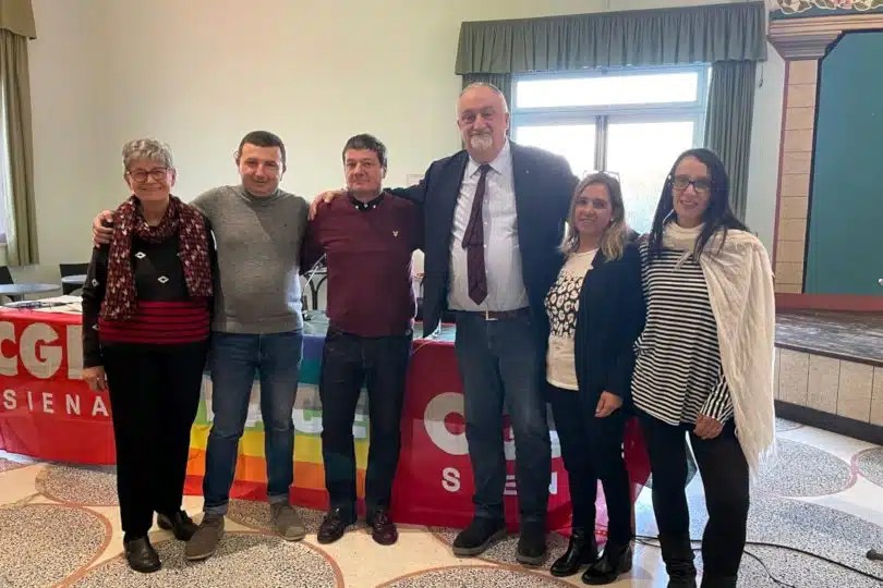 Siena, Cgil: Eletta la nuova Segreteria confederale che affiancherà Fabio&nbsp;Seggiani