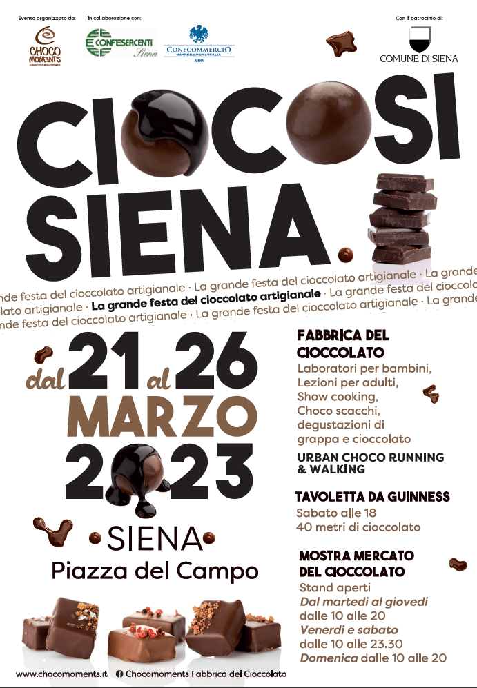 Siena, CiocoSì, mostra mercato sul vinile e due giorni di Figuriamoci Siena: Ecco la settimana di eventi in&nbsp;città