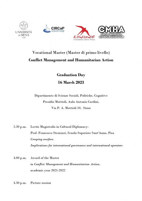 Siena: Il conflitto in Ucraina e il lavoro degli operatori internazionali, l’intervento del politologo Strazzari&nbsp;all’Università