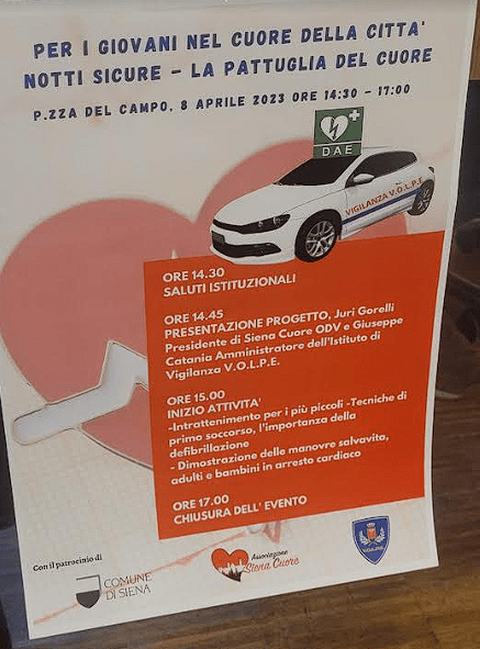 Siena, “Per i giovani nel cuore della città”: Ecco la giornata di sensibilizzazione sulle tecniche di primo&nbsp;soccorso