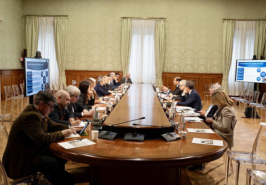 Italia: Fisco, il Governo illustra i principi della Delega ai&nbsp;sindacati