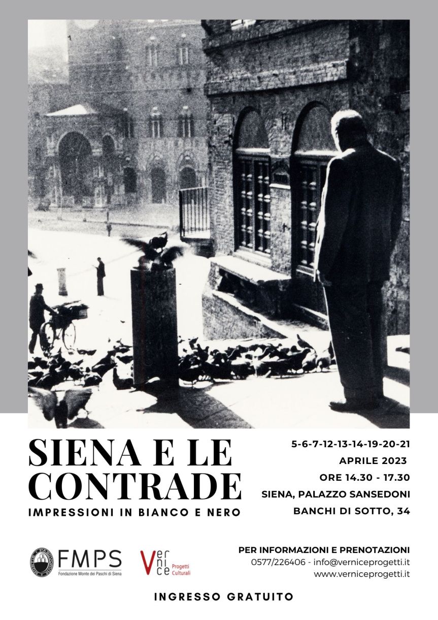 Siena: la città e le contrade. Impressioni in bianco e&nbsp;nero