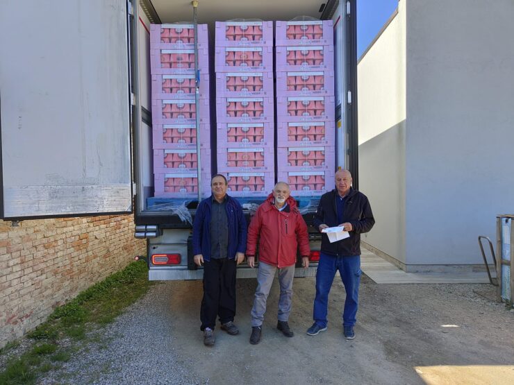 Siena: Colombe e dolci dalla Bauli alla Caritas di Siena e&nbsp;Montepulciano