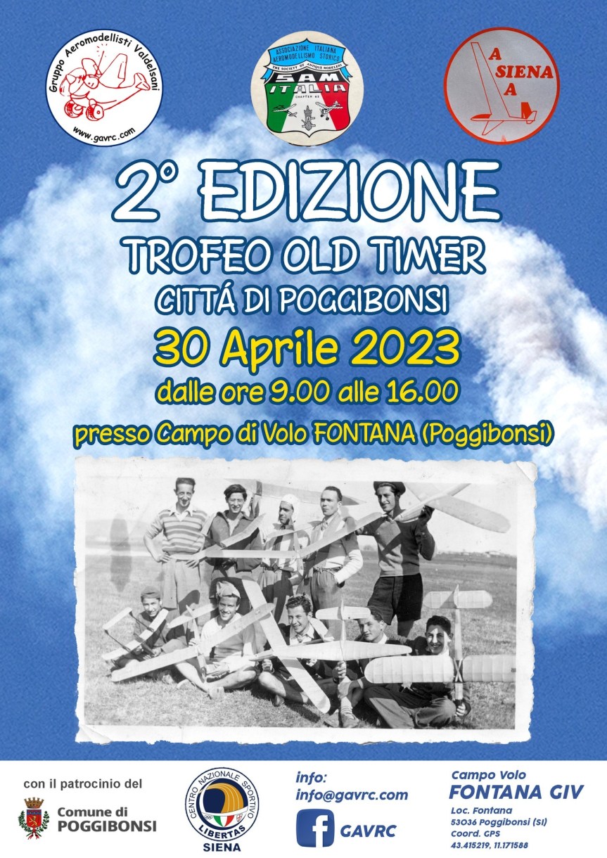 Provincia di Siena: Aeromodelli in volo per la seconda edizione del “Trofeo Old Timer” di&nbsp;Poggibonsi