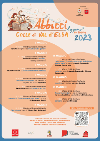 Provincia di Siena: Il Festival della Lettura Abbiccì conquista Colle di Val&nbsp;d’Elsa