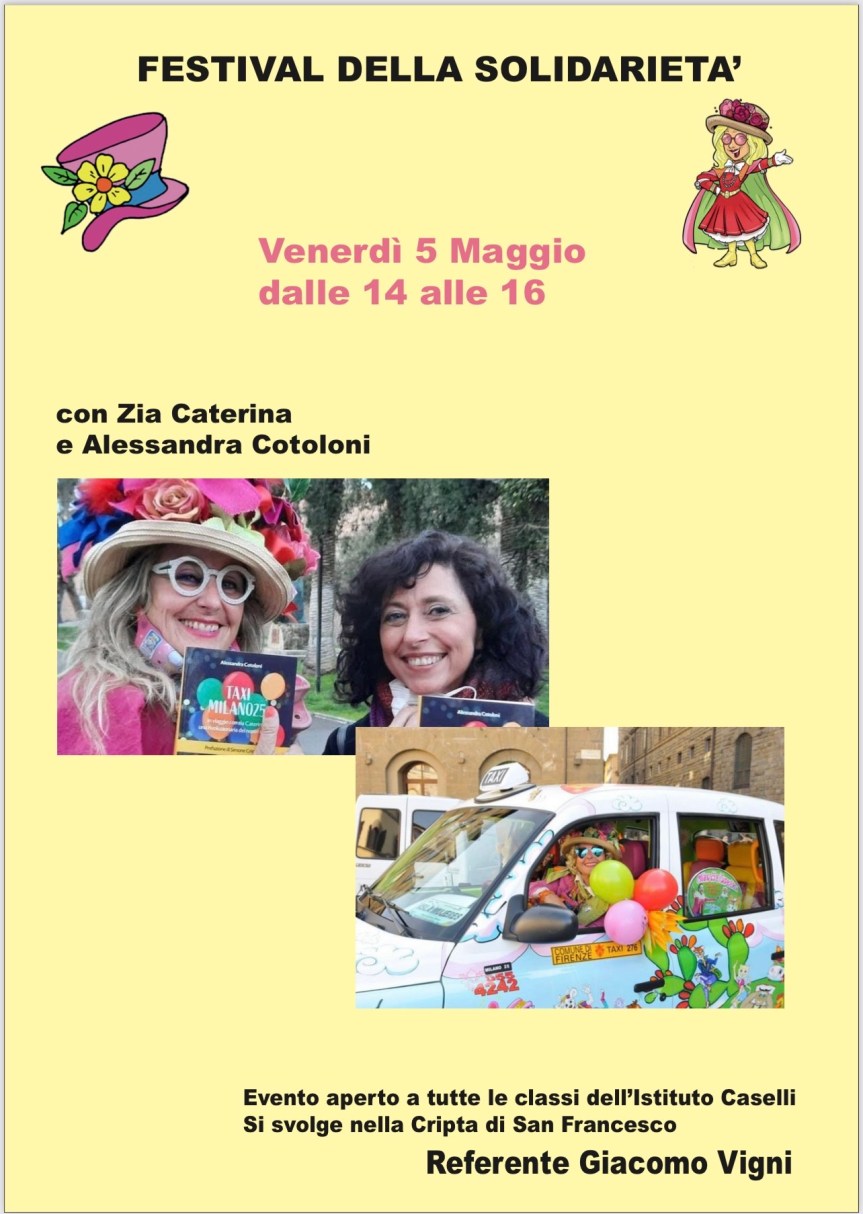 Siena: Gli studenti del “Caselli” incontrano zia Caterina e Alessandra&nbsp;Cotoloni