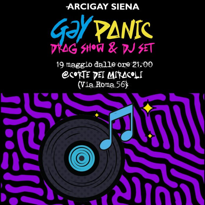 Siena: Torna il Gəy Panic alla Corte dei&nbsp;Miracoli