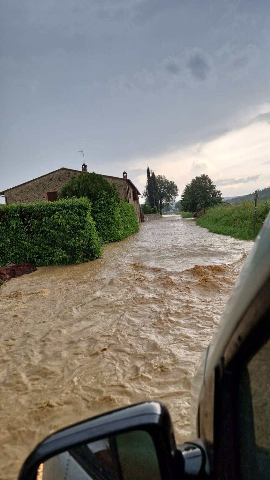 Provincia di Siena, Allagamenti a Badesse: Risolte le criticità ma ancora massima&nbsp;allerta
