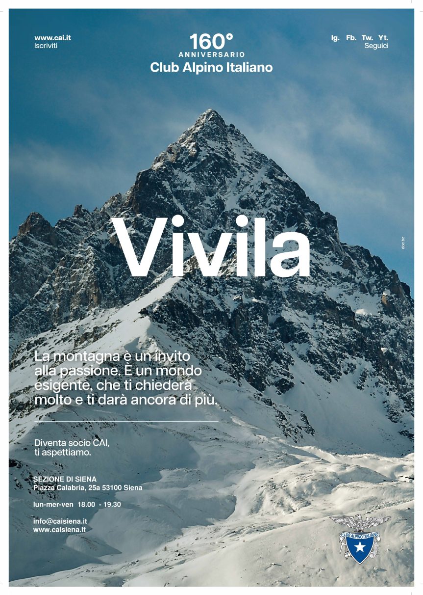 Siena, Aperte le iscrizioni al Cai: obiettivo 700&nbsp;soci