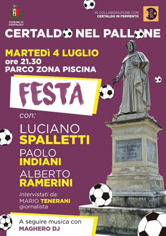 Toscana, Spalletti, Indiani, Ramerini: è in panchina la gloria di&nbsp;Certaldo