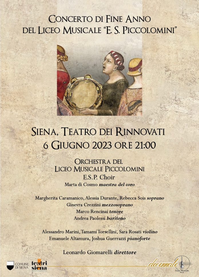 Siena: Concerto di Fine Anno del Liceo Musicale di Siena al Teatro dei&nbsp;Rinnovati